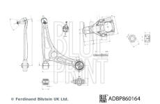 Ridici paka, zaveseni kol BLUE PRINT ADBP860164