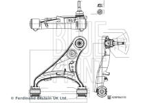 Řídicí páka, zavěšení kol BLUE PRINT ADBP860193