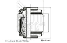 Uložení, řídicí mechanismus BLUE PRINT ADBP860194