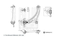 Ridici paka, zaveseni kol BLUE PRINT ADBP860197