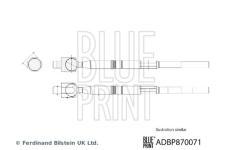 Axiální kloub, příčné táhlo řízení BLUE PRINT ADBP870071