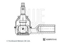 Hlava příčného táhla řízení BLUE PRINT ADBP870143