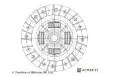 Lamela spojky BLUE PRINT ADM53137