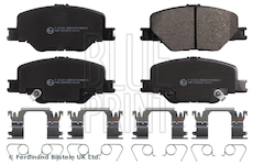 Sada brzdových destiček, kotoučová brzda BLUE PRINT ADW194219