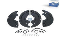 Krycí plech, brzdový buben DT Spare Parts 10.13431