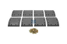 Sada brzdoveho oblozeni, bubnova brzda DT Spare Parts 10.23002