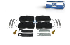 Sada brzdových destiček, kotoučová brzda DT Spare Parts 10.93500