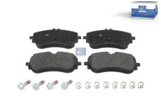 Sada brzdových destiček, kotoučová brzda DT Spare Parts 11.62517