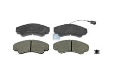 Sada brzdových destiček, kotoučová brzda DT Spare Parts 12.93103