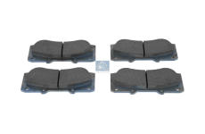 Sada brzdových destiček, kotoučová brzda DT Spare Parts 14.94000