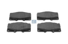 Sada brzdových destiček, kotoučová brzda DT Spare Parts 14.94001