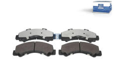 Sada brzdových destiček, kotoučová brzda DT Spare Parts 15.00038