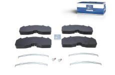 Sada brzdových destiček, kotoučová brzda DT Spare Parts 1.35032