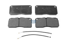 Sada brzdových platničiek kotúčovej brzdy DT Spare Parts 2.94070