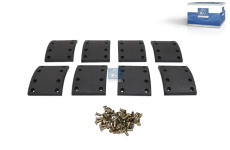 Sada brzdoveho oblozeni, bubnova brzda DT Spare Parts 4.91498