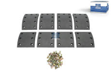Sada brzdového obloženi, bubnová brzda DT Spare Parts 4.95003