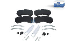 Sada brzdových destiček, kotoučová brzda DT Spare Parts 5.00307
