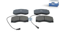 Sada brzdových destiček, kotoučová brzda DT Spare Parts 5.92123