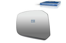 Sklo zrcatka, sirokouhle zpetne zrcatko DT Spare Parts 7.73436