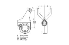 Pakovy ovladac, brzdový systém DT Spare Parts 3.62414