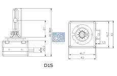 żiarovka pre hlavný svetlomet DT Spare Parts 3.32943