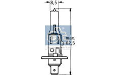 żiarovka pre diaľkový svetlomet DT Spare Parts 9.78109