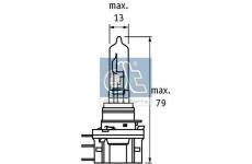 Zarovka, dalkovy svetlomet DT Spare Parts 9.78166