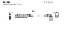 Sada zapaľovacích káblov TESLA T022B