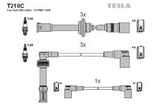 Sada kabelů pro zapalování TESLA T210C