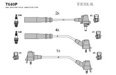 Sada zapaľovacích káblov TESLA T640P