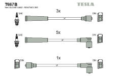 Sada zapaľovacích káblov TESLA T667B