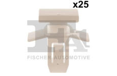 Klip, ozdobna / ochranna lista FA1 72-40008.25