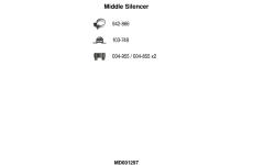 Stredný tlmič výfuku FA1 MD001297