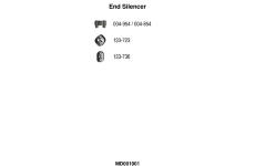 Koncový tlmič výfuku FA1 MD001901