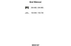 Zadni tlumic vyfuku FA1 MD001927