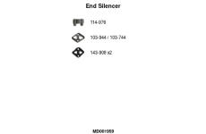 Zadni tlumic vyfuku FA1 MD001959