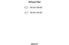 Výfukové potrubie FA1 MD001977