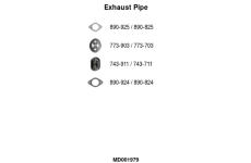 Výfukové potrubie FA1 MD001979