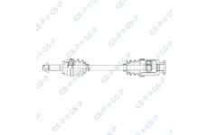 Hnací hriadeľ GSP 201618