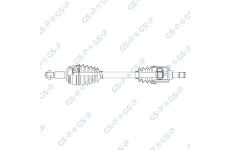 Hnací hriadeľ GSP 202030