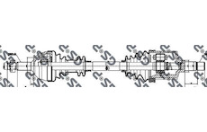 Hnací hřídel GSP 210107
