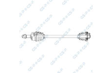 Hnací hriadeľ GSP 217086