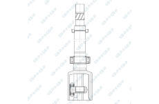 Sada kloubů, hnací hřídel GSP 603729