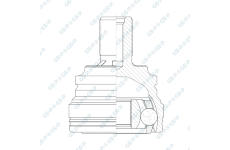 Sada kloubů, hnací hřídel GSP 803340