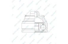 Sada kĺbov hnacieho hriadeľa GSP 803608