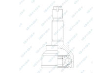 Sada kĺbov hnacieho hriadeľa GSP 856052