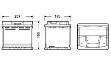 startovací baterie CENTRA CB501