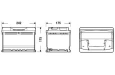 startovací baterie CENTRA CB602