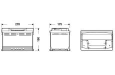 startovací baterie CENTRA CB740