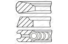 Sada pístních kroužků GOETZE ENGINE 08-112100-00